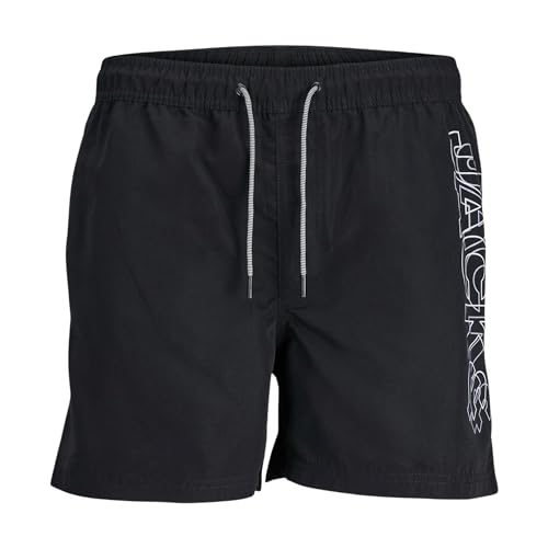 Jack & Jones Fiji Double Logo Schwimmshort Kinder - 140 von JACK & JONES