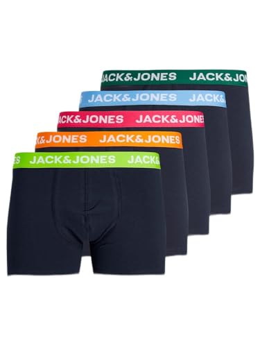Jack & Jones JACNORMAN Contrast Trunks 5 Pack von JACK & JONES