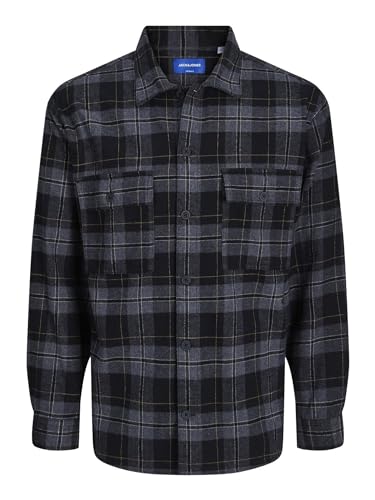 Jack & Jones JORBLAFRI Check Overshirt LS JNR von JACK & JONES