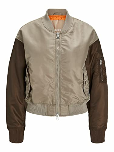 Jack & Jones Women's JJXX JXKEMP Pilot Jacket NOOS Jacke, Brindle/Detail:Block, S von JACK & JONES