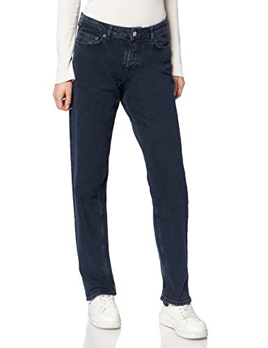 Jack & Jones Women's JJXX JXSEOUL Straight MW CC3005 NOOS Jeans, Blue Denim, 27/34 von JACK & JONES