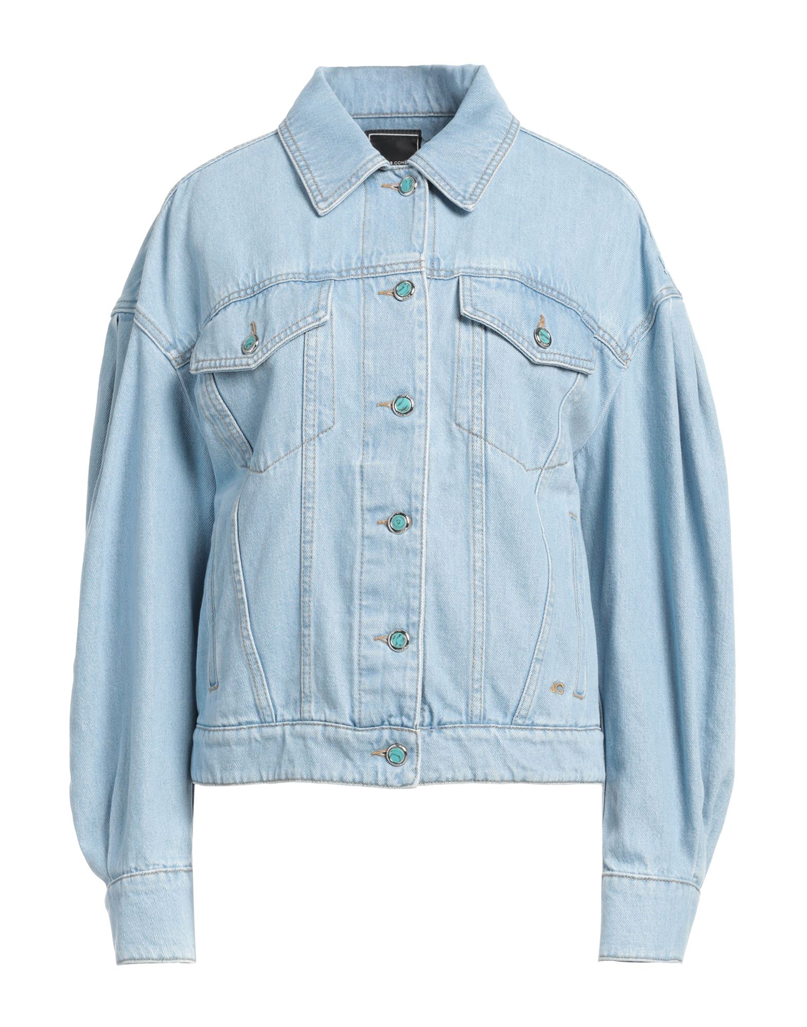 JACOB COHЁN Jeansjacke/-mantel Damen Blau von JACOB COHЁN