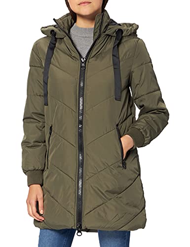 JDY Damen Jdyskylar Padded Hood Jacket Otw Noos, Forest Night, M von JdY