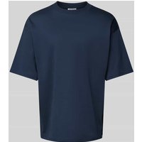 JAKE*S STUDIO MEN T-Shirt mit Rundhalsausschnitt in Marine, Größe XL von JAKE*S STUDIO MEN