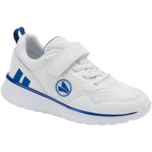 JAKO Performance Junior Sneaker, Weiß/Royal, 30 EU von JAKO