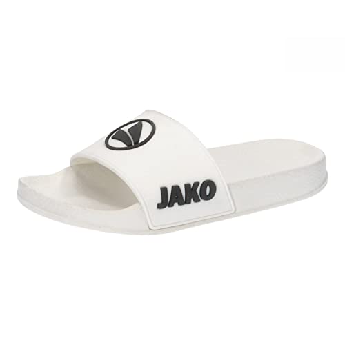 JAKO Unisex Badeschlappen Jakolette 5701 Weiß 41 von JAKO