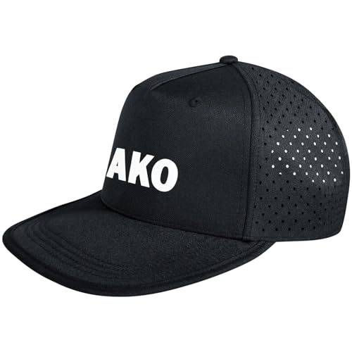 JAKO Unisex Kappe Cap Function 1281 Schwarz Senior von JAKO