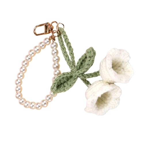 JAMNGHB Einzigartiger, handgefertigter Blumen-Schlüsselanhänger, weiches Garn, Schlüsselzubehör, künstlerischer Blumenanhänger, für den täglichen Gebrauch und Partys JAMNGHB Einzigartiger, handgefertigter Blumen-Schlüsselanhänger, weiches Garn, Schlüsselzubehör, künstlerischer Blumenanhänger, für den täglichen Gebrauch und Partys von JAMNGHB