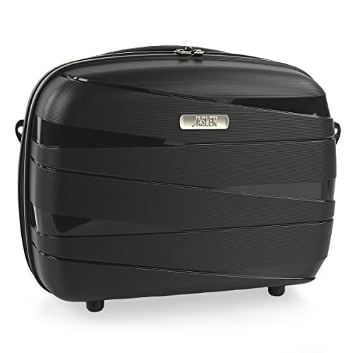 JASLEN - Kosmetikkoffer Hartschale Groß, Beautycase Damen, Trolley & Handgepäck Koffer: Beauty Case Hartschale, Kosmetik Koffer, Kosmetiktasche Groß - Ideal für Reisen! 161335, Schwarz von JASLEN