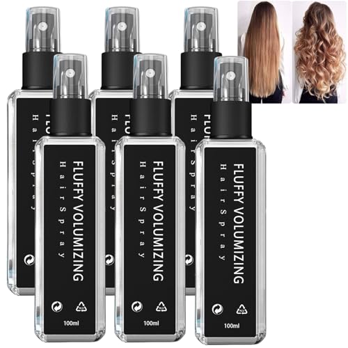 Continentau JY07 Haarverdichtungsspray mit natürlichem Pflanzenprotein, flauschiges Volumen-Haarspray für Damen & Herren, sofortiger, nicht klebender Halt, feuchtigkeitsspendender Lockenstyler (6PCS) Continentau JY07 Haarverdichtungsspray mit natürlichem Pflanzenprotein, flauschiges Volumen-Haarspray für Damen & Herren, sofortiger, nicht klebender Halt, feuchtigkeitsspendender Lockenstyler (6PCS) von JASUBAI