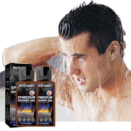 Epimedium Men'S Exclusive Shower Gel, Epimedium Body Wash Men, Mens Hydration Body Wash For Durability, Endurance And Strength Booster For Men, Refreshing Hydrating Body Wash For Men (2pcs) von JASUBAI