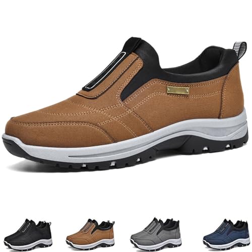 Daladder Walking Orthopedic Shoes, Daladder Orthopedic Shoes, Comfortable and Breathable Waterproof Walking Shoes (Brown,40) von JAYASU