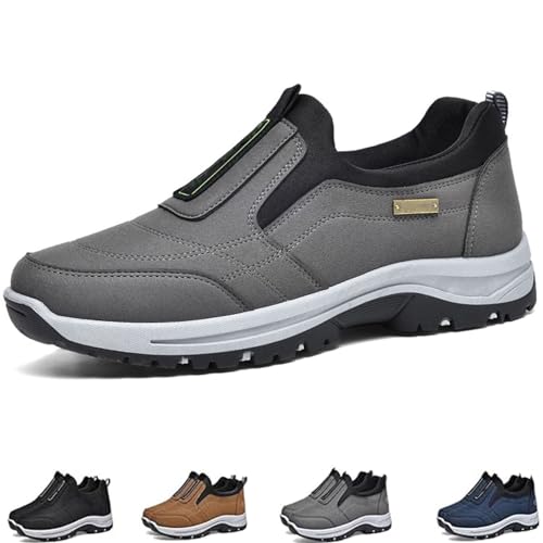 Daladder Walking Orthopedic Shoes, Daladder Orthopedic Shoes, Comfortable and Breathable Waterproof Walking Shoes (Grey,44) von JAYASU