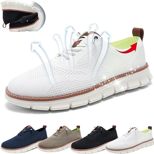 JAYASU Herren Wearbreeze Schuhe, Herren Wearbreeze Schuhe Leis, Wearbreeze Urbans Schuhe (White,10.5) von JAYASU