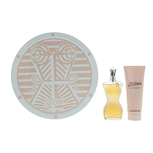 JEAN PAUL GAULTIER Classique femme/woman Duftset Eau de Toilette 50 ml plus Bodylotion 75ml, 200 g JEAN PAUL GAULTIER Classique femme/woman Duftset Eau de Toilette 50 ml plus Bodylotion 75ml, 200 g von JEAN PAUL GAULTIER