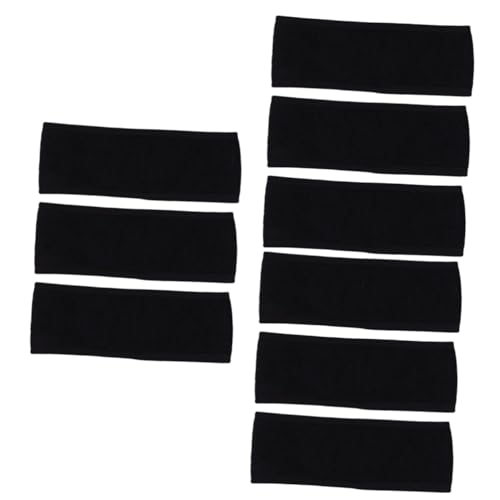 JECOMPRIS 9 Stk make up tape haarband Kopfband hairband haarsschmuck headband sport haar bänder Schminkband haircharm haarschmucken haarreife Laufen Schal Turban Stirnband Fitness Handtuch von JECOMPRIS