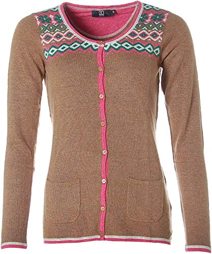 JETTE® Joop Strickjacke Strick Jacke mit Kaschmir- und Angora-Anteil Braun 40 von JETTE