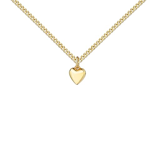 JEVELION Herz-Anhänger Kettenanhänger für Damen Schmuckanhänger 585 Gold-Symbol der Liebe JEVELION Herz-Anhänger Kettenanhänger für Damen Schmuckanhänger 585 Gold-Symbol der Liebe von JEVELION