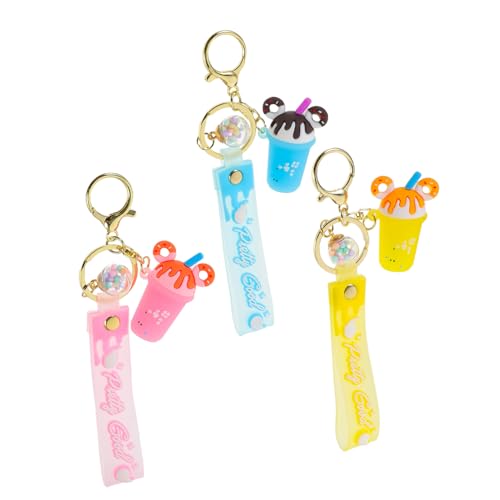 JEWEDECO 3stücke Acryl Eiscreme Becher Schlüsselanhänger Charmante Dekoration Für Schlüssel Taschen Und Rucksäcke Für Liebhaber Von Süßen Accessoires JEWEDECO 3stücke Acryl Eiscreme Becher Schlüsselanhänger Charmante Dekoration Für Schlüssel Taschen Und Rucksäcke Für Liebhaber Von Süßen Accessoires von JEWEDECO