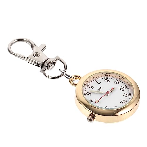 JEWEDECO Krankenschwester Uhr Zeitliche Koordinierung Krankenschwesteruhr Brosche Schlüsselanhänger Ansehen Schlüsselanhänger Für Kinder Aufstecktasche Timing-Uhr Uhren Zinklegierung Golden JEWEDECO Krankenschwester Uhr Zeitliche Koordinierung Krankenschwesteruhr Brosche Schlüsselanhänger Ansehen Schlüsselanhänger Für Kinder Aufstecktasche Timing-Uhr Uhren Zinklegierung Golden von JEWEDECO