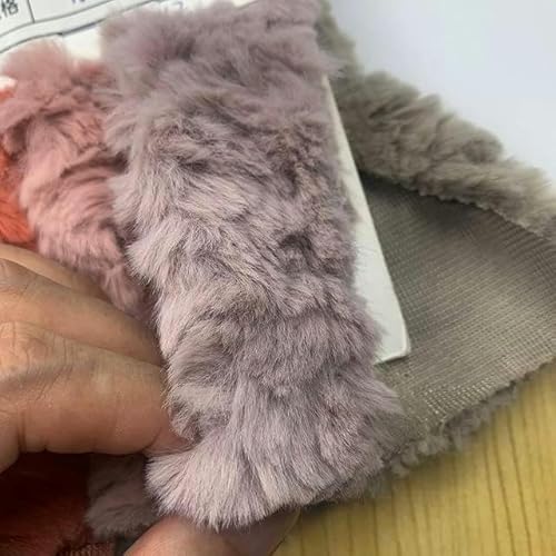 25 x 45 cm, geprägtes Polyester-Kaninchenfell für Baumwollpuppenhaar, Plüschtier, DIY-Kleidungsstück zum Nähen, 12–25 x 45 cm 25 x 45 cm, geprägtes Polyester-Kaninchenfell für Baumwollpuppenhaar, Plüschtier, DIY-Kleidungsstück zum Nähen, 12–25 x 45 cm von JHJRYGKI