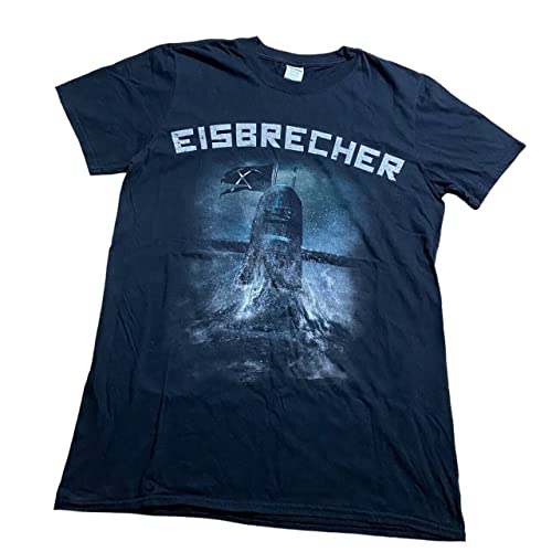 JIABAOCA Merch Black T Shirt Eisbrecher 2017 Berlin Fan Medium Blue M von JIABAOCA