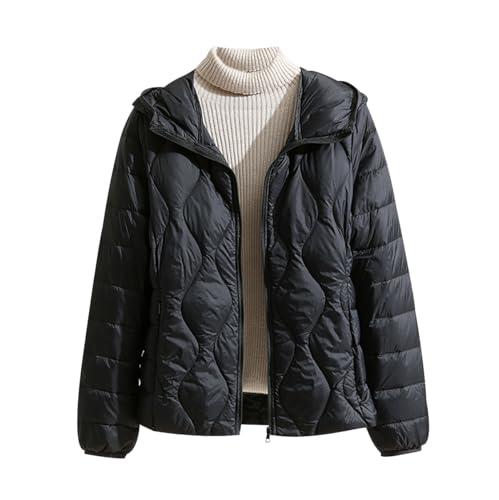Steppjacke Damen Leicht Leichte Daunenjacke Damen Leichter Steppmantel Damen Puffer Jacke Mantel Daunenmantel Damen Leicht Daunenjacken Down Jacket Women Federleichte Daunenjacke Damen Schwarz 4XL Steppjacke Damen Leicht Leichte Daunenjacke Damen Leichter Steppmantel Damen Puffer Jacke Mantel Daunenmantel Damen Leicht Daunenjacken Down Jacket Women Federleichte Daunenjacke Damen Schwarz 4XL von JIEDOUKEJI