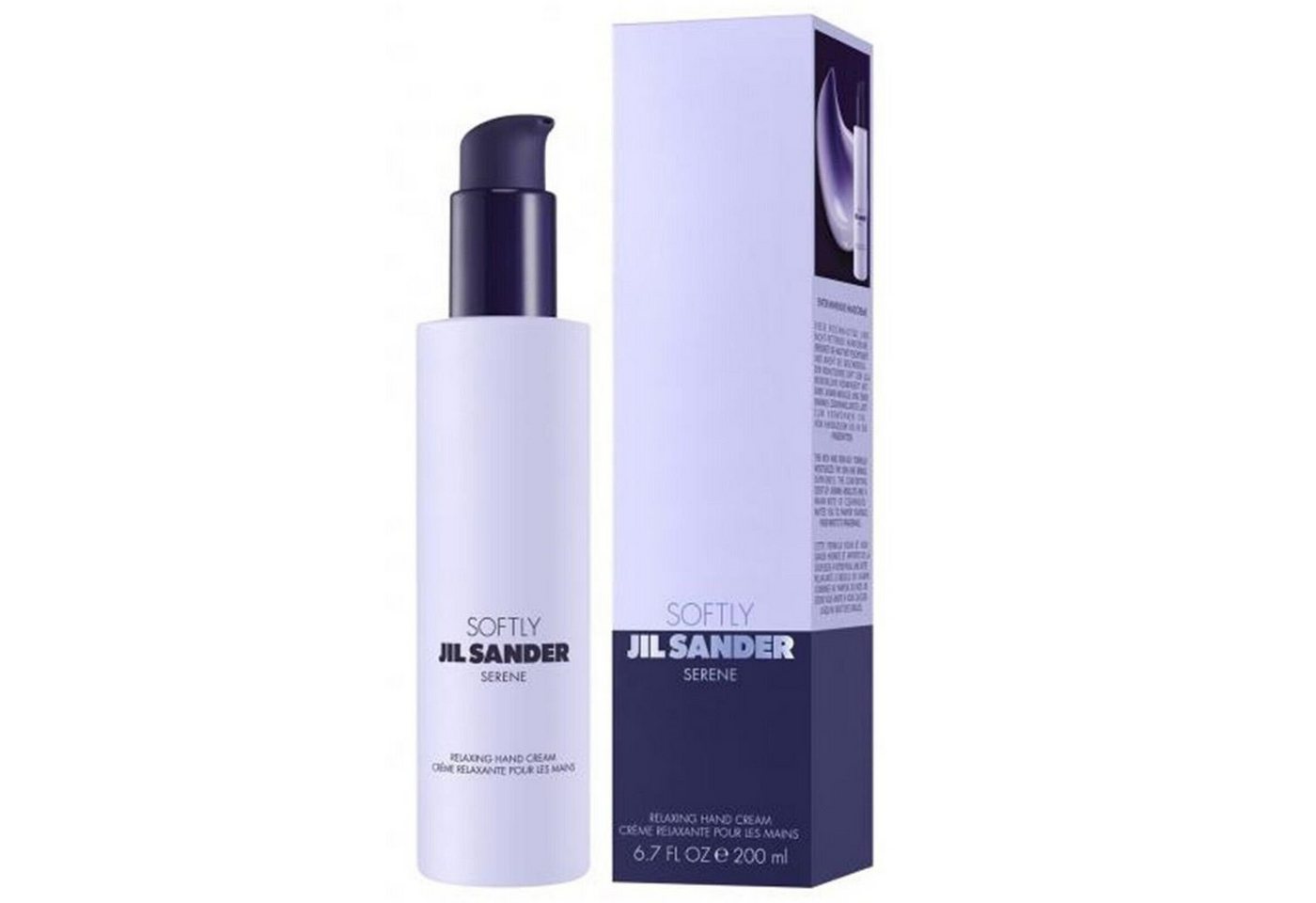 JIL SANDER Handcreme "Serene" Handcreme 200ml Creme nicht fettend Kosmetik Beauty Pflege Pflegecreme Tiefenpflege zieht schnell ein, 1-tlg., für trockene Hände Feuchtigkeitscreme Feuchtigkeitspender von JIL SANDER