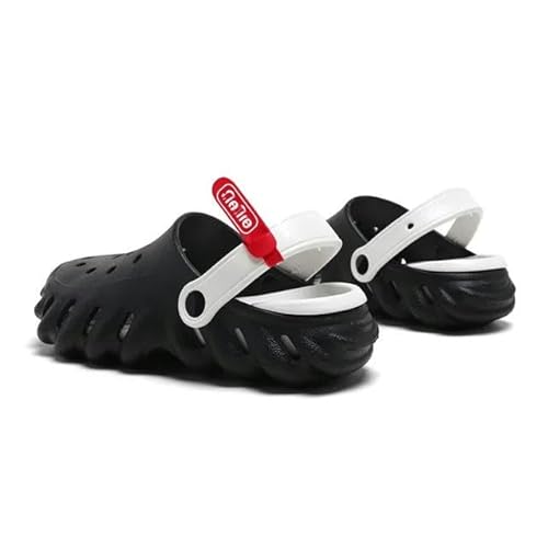 Herren Clogs Plattform Clogs Pantoffeln Für Frauen Sommer Strand Sandalen Frau Anti -Slip Dicke Bodengartenschuhe von JINGBDO