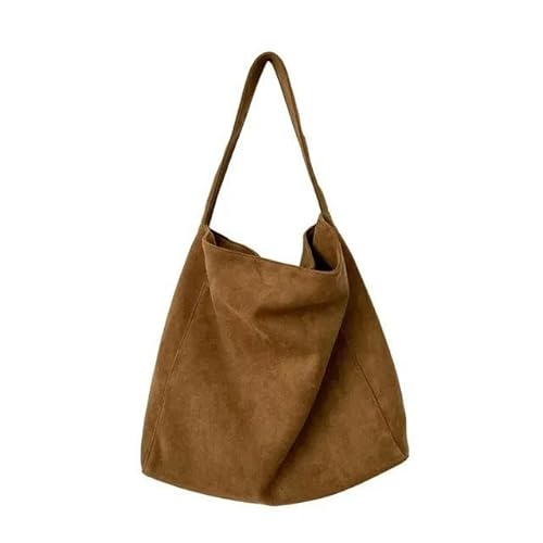 JINGBDO Handtasche Damen Großkapazität Frauen Umhängetaschen Jugend Damen Handtasche-Hellbraun von JINGBDO