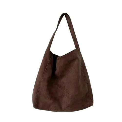 JINGBDO Handtasche Damen Großkapazität Frauen Umhängetaschen Jugend Damen Handtasche-Kaffee von JINGBDO