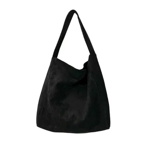 JINGBDO Handtasche Damen Großkapazität Frauen Umhängetaschen Jugend Damen Handtasche-Schwarz von JINGBDO