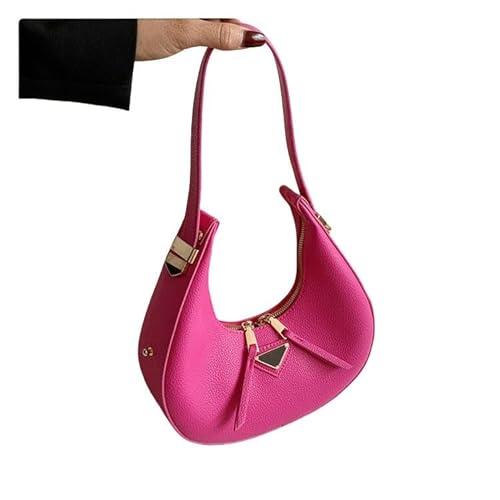 JINGBDO Hobo-Taschedamen Tasche Retro Handtasche Mode Lychee Grain Hobo Tasche Einfache Unterarm Schulter Crossbody Tasche von JINGBDO