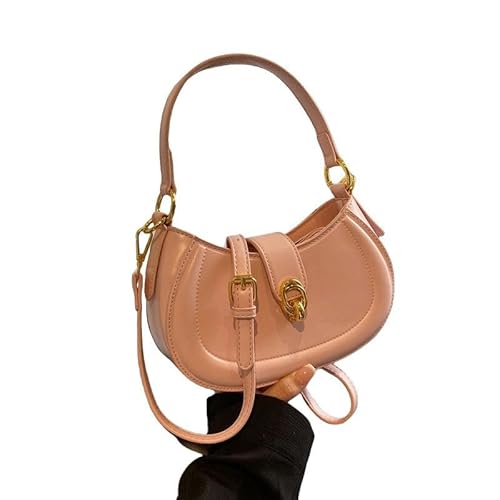 JINGBDO Hobo-Taschedamen Taschen Damen Tote Satteltasche Retro Schulter Crossbody Tasche Mode Einfache Hobo Tasche von JINGBDO