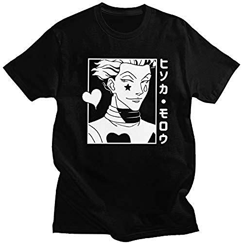 Paar Hunter x Hunter Killua Hisoka Gon T-Shirt für Damen Herren, Anime Sommer Harajuku Streetwear Premium Kurzarm Bluse mit rundem Hals von JINGHE