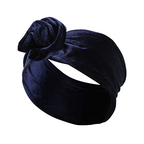 Bedrucktes Draht-Stirnband für Damen, modisches Vintage-Knoten-Stirnband, Kopfbedeckung, Haarschmuck Stirnband Laufen Herren von JINGYUA