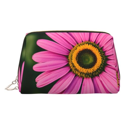 Beauty Daisy 1 Kulturbeutel aus Leder, Reisefreundliche Make-up-Tasche für Damen, gold, Einheitsgröße, Kulturbeutel Beauty Daisy 1 Kulturbeutel aus Leder, Reisefreundliche Make-up-Tasche für Damen, gold, Einheitsgröße, Kulturbeutel von JIUTY