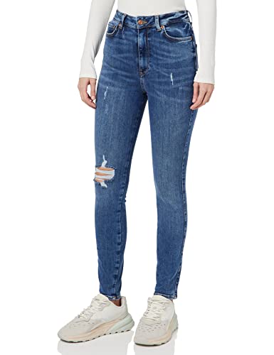 JJXX Damen JXVIENNA Skinny HW CSE1008 B Jeanshose, Medium Blue Denim, XS/30L von JJXX