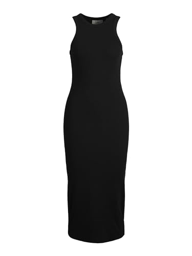 JACK & JONES Damen Jjxx Jxforest Sl Rib Dress Kleid, Schwarz, L EU von JACK & JONES