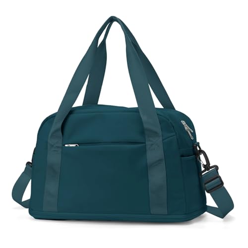 Reisetasche Großes maximales Handgepäck for Männer und Frauen, Sporttasche, Wochenendtasche, Reisetasche (Color : Blue) von JMORCO