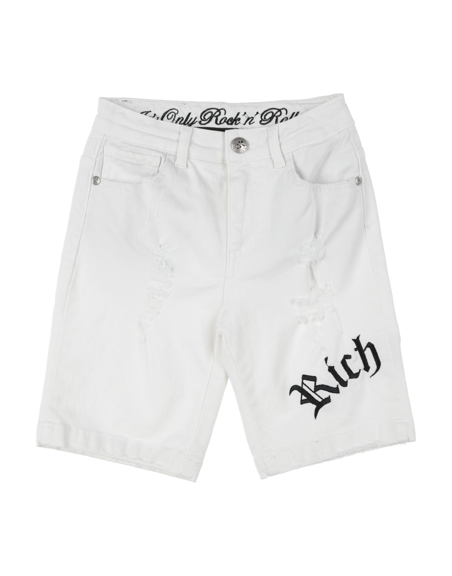 JOHN RICHMOND Jeansshorts Kinder Weiß von JOHN RICHMOND