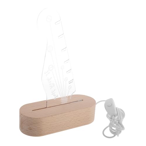 JOINPAYA Leuchtender Gitarren-Pick-ständer Mit Holzsockel Im Gitarrenheadstock-Design Praktische Ablage Für Gitarren-Picks Und Stilvolle Nachtlampe Für Musiker JOINPAYA Leuchtender Gitarren-Pick-ständer Mit Holzsockel Im Gitarrenheadstock-Design Praktische Ablage Für Gitarren-Picks Und Stilvolle Nachtlampe Für Musiker von JOINPAYA
