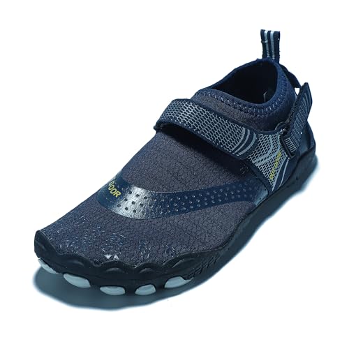 JOMIX Damen Niedliche Wasserschuhe Kinder Leicht Sommer Strandschuhe rutschfeste Badeschuhe 39 (Dunkelblau, 39 EU,SD9530) von JOMIX