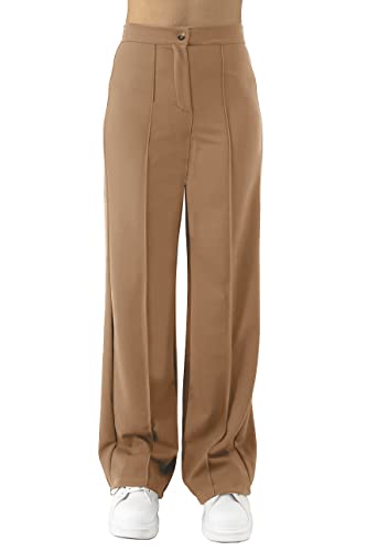 JOPHY & CO. Damen-Hose mit weitem Bein (Cod. 6554), Camel, L von JOPHY & CO.