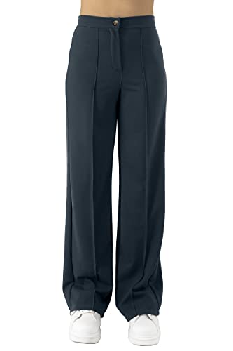 JOPHY & CO. Damen-Hose mit weitem Bein (Cod. 6554), dunkelblau, XL von JOPHY & CO.