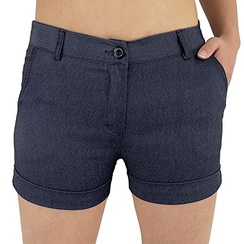 JOPHY & CO. Kurze Damen-Shorts mit Taschen (Code 3019), denim, XL von JOPHY & CO.