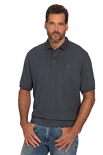 JP 1880 Herren Poloshirt, Bauchfit, Piqué, Halbarm, XXL Bis 8 XL, Dunkel Marine, 7XL EU von JP 1880