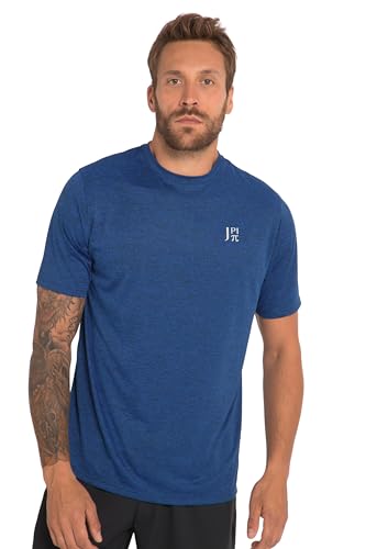 JP 1880 Herren Jay-PI Funktions FLEXNAMIC, Halbarm, Quickdry T-Shirt, Jeans Blau, 3XL Grande Taille von JP 1880