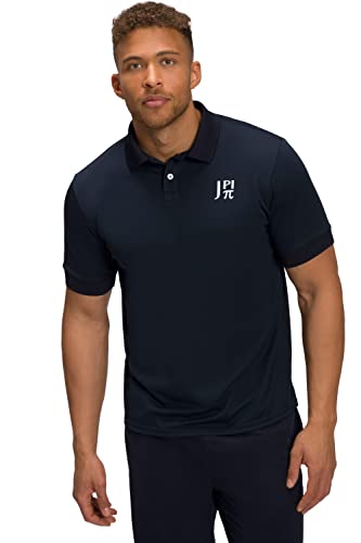 JP 1880 Herren Jay-PI Poloshirt, Golf, Halbarm Polohemd, Navy Blau, 6XL von JP 1880