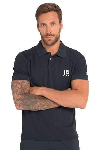 JP 1880 Herren Jay-PI Poloshirt, Golf, Halbarm Polohemd, Navy Blau, 7XL von JP 1880